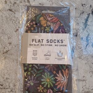 - Black with Colorful Fern Pattern